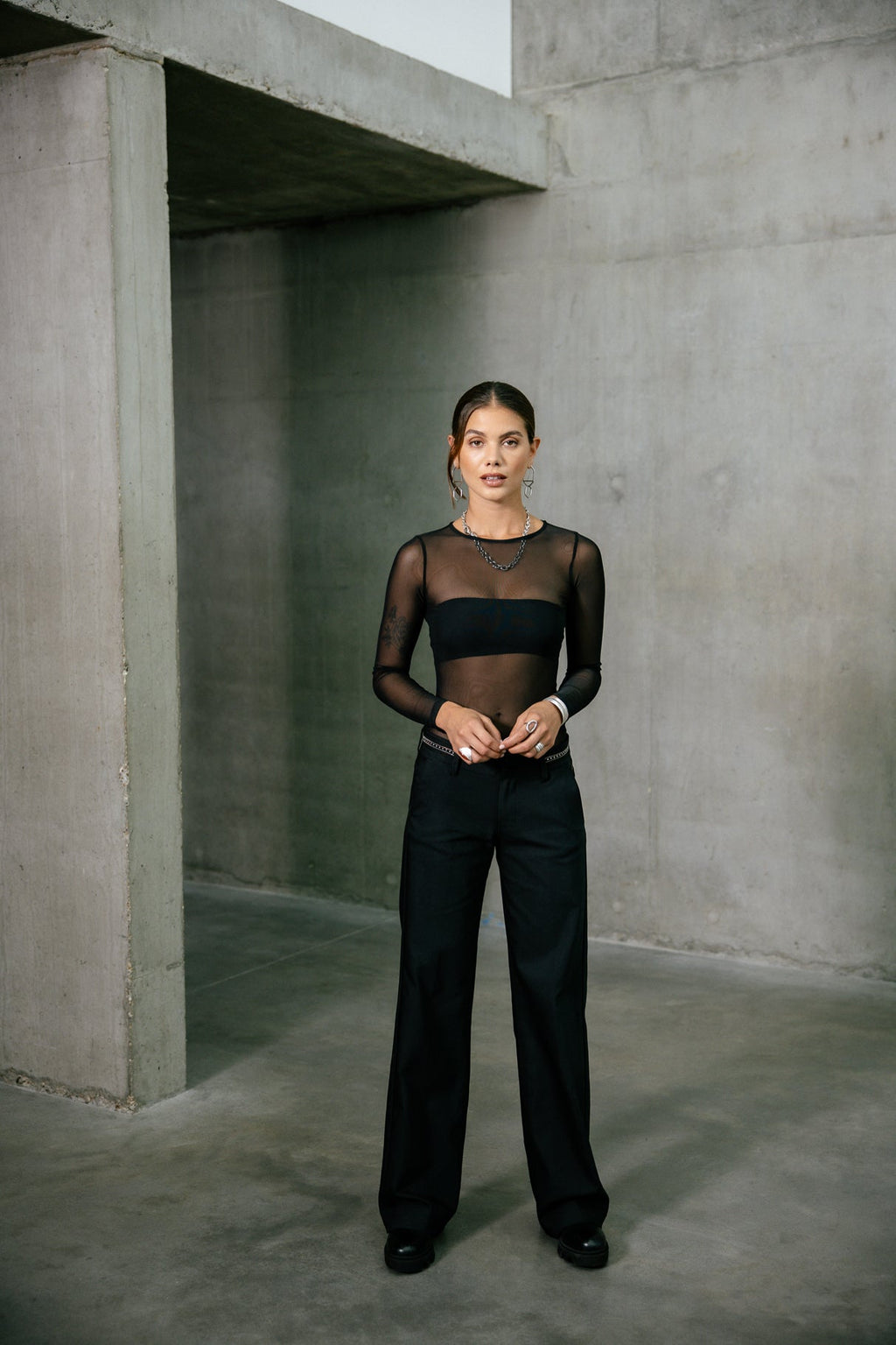 Pantalon Agatha Negro