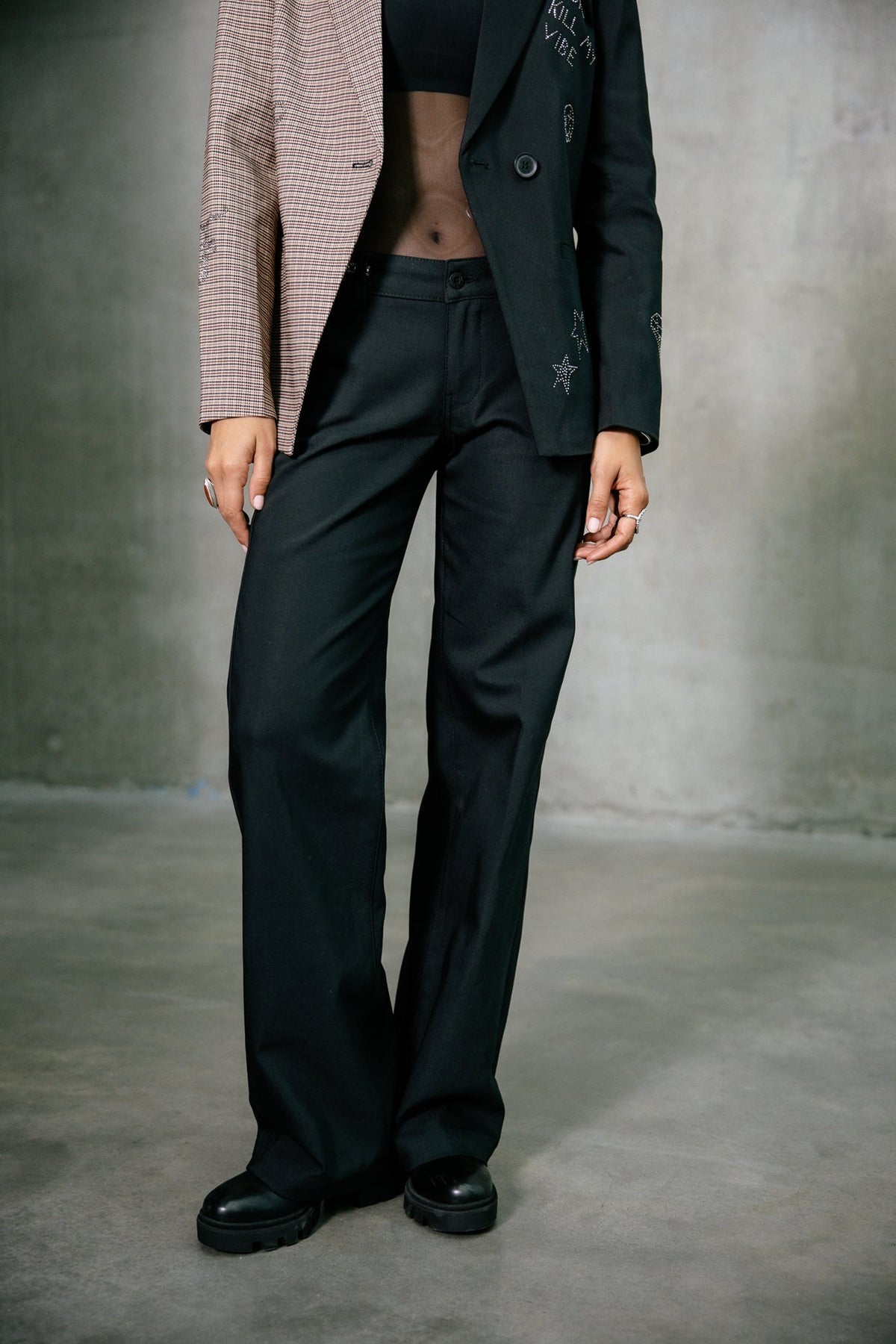 Pantalon Agatha Negro