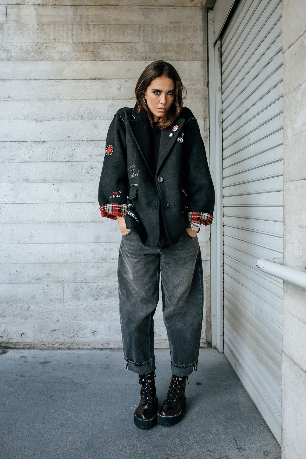 Vaquero Robyn Gris Lavado
