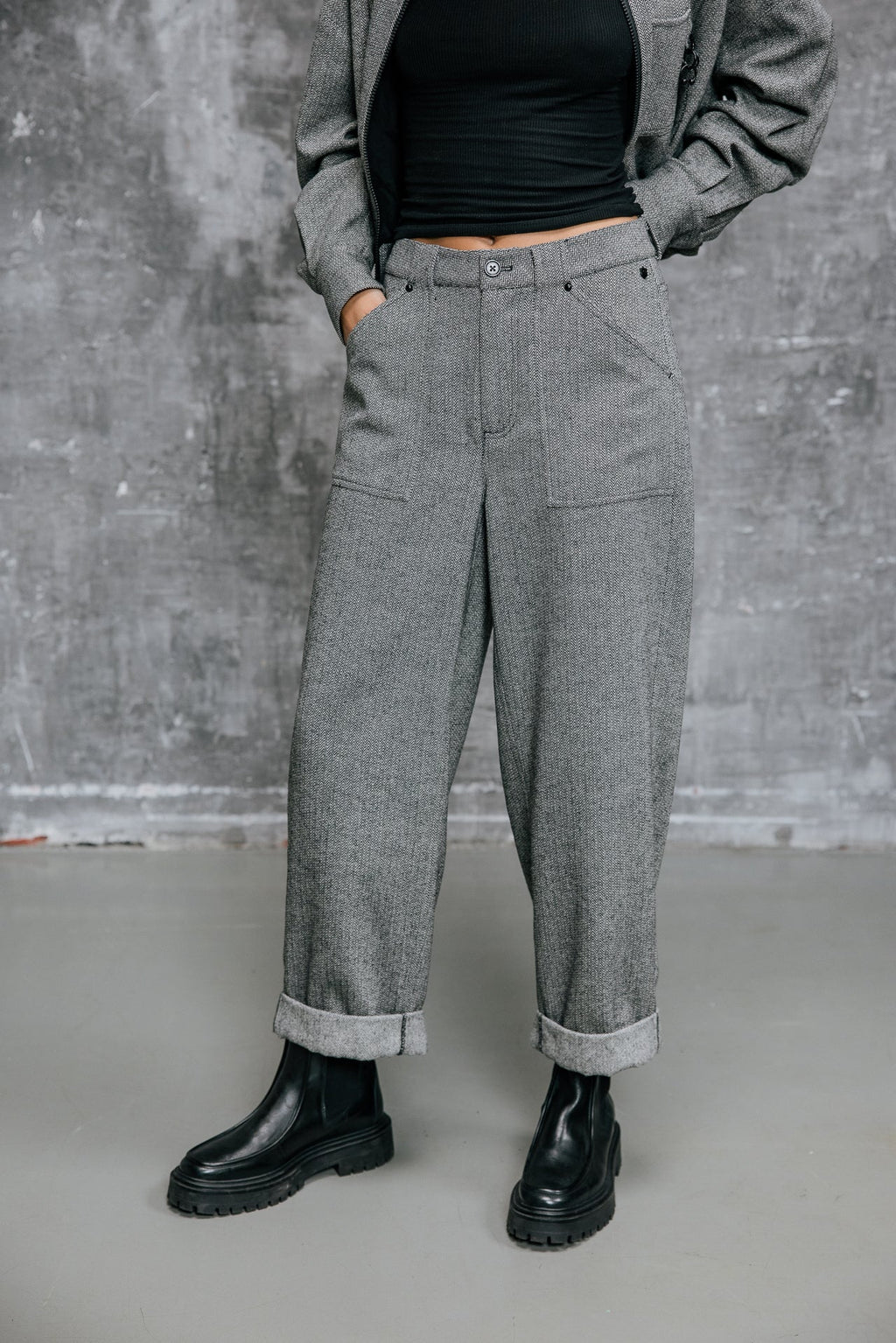 Pantalon Naya Gris