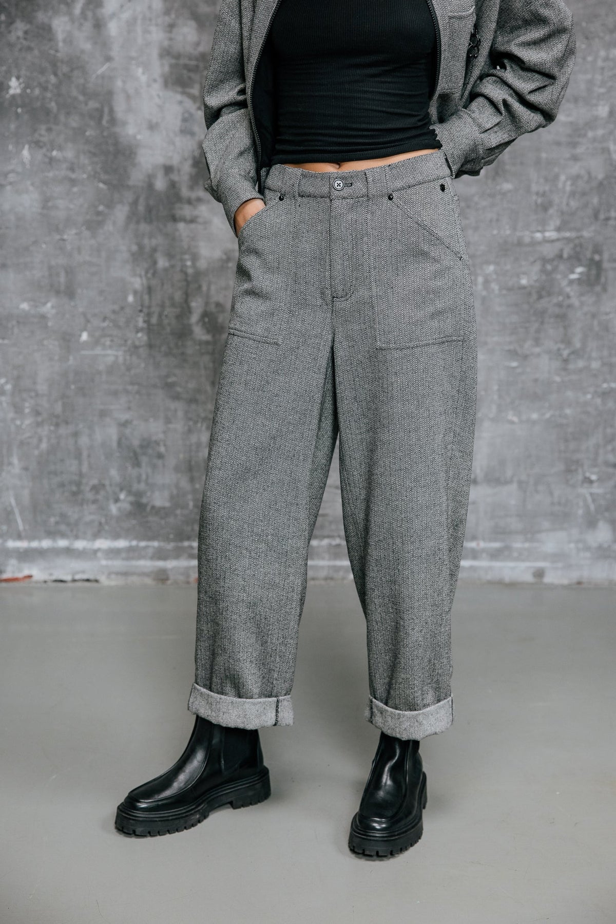 Pantalon Naya Gris