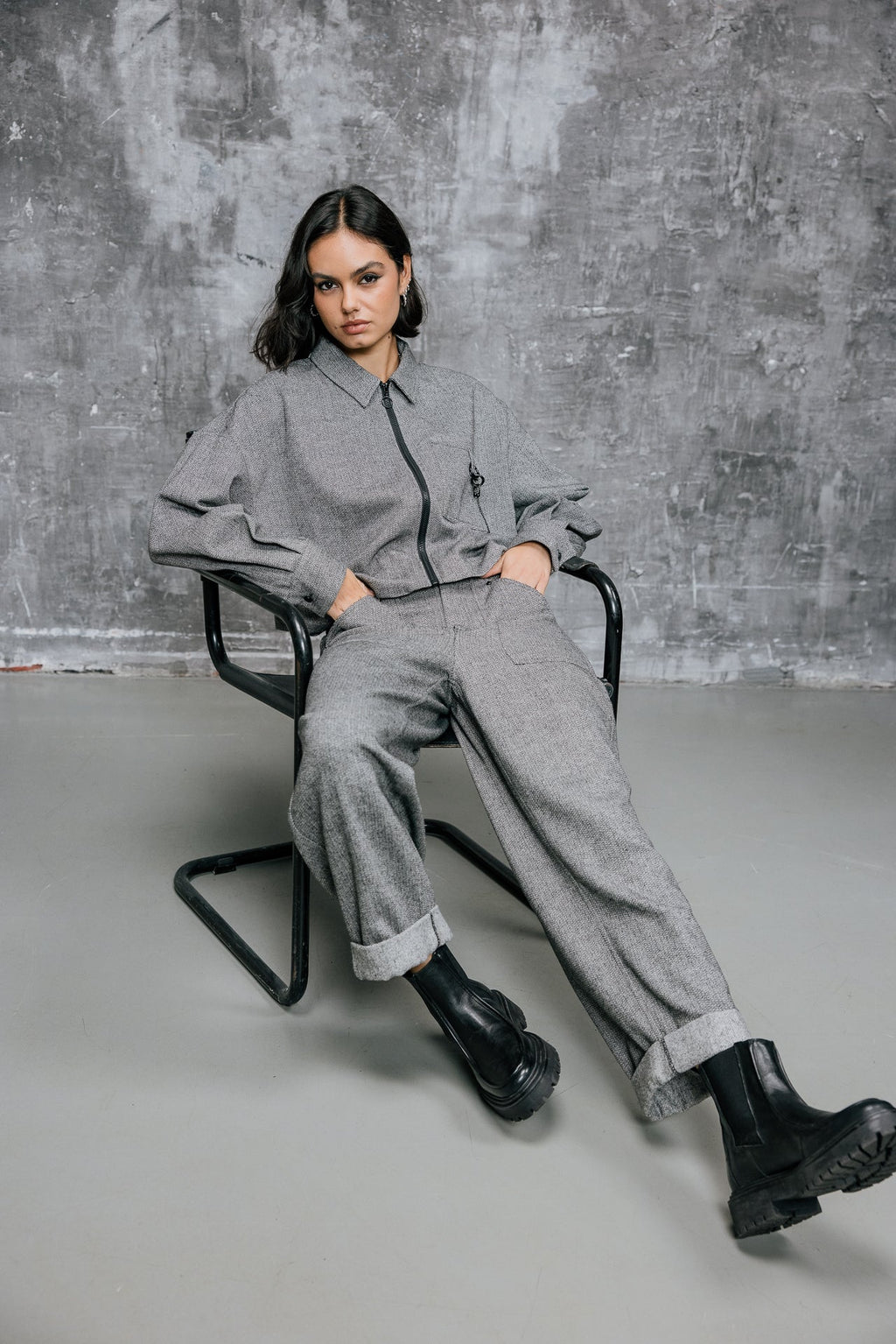 Pantalon Naya Gris