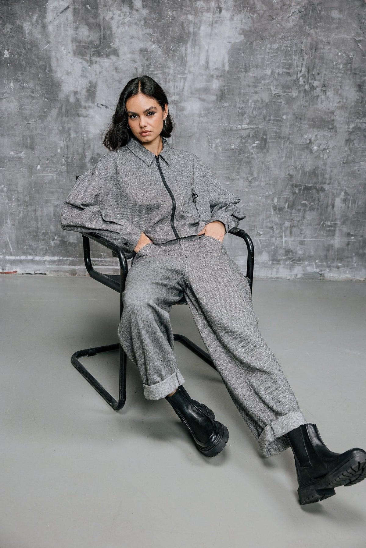 Pantalon Naya Gris