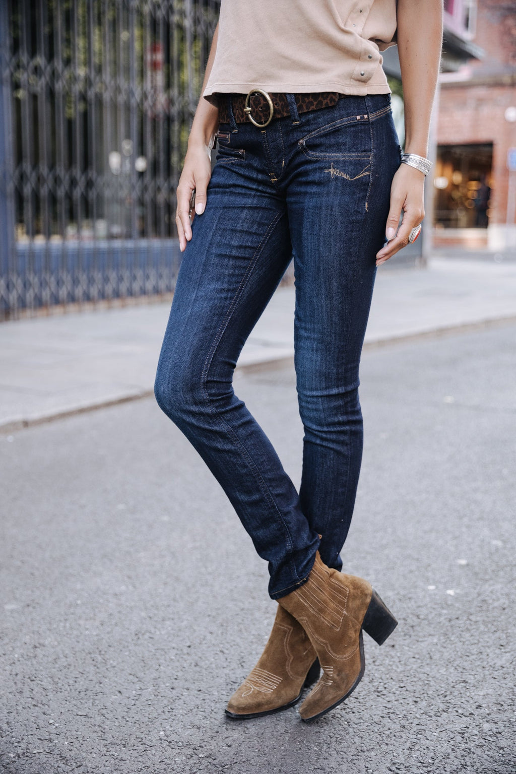Vaquero Alexa Slim Azul Eclipse