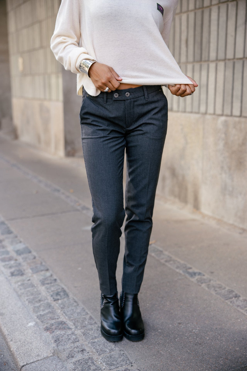 Pantalon de Vestir Tessa Gris