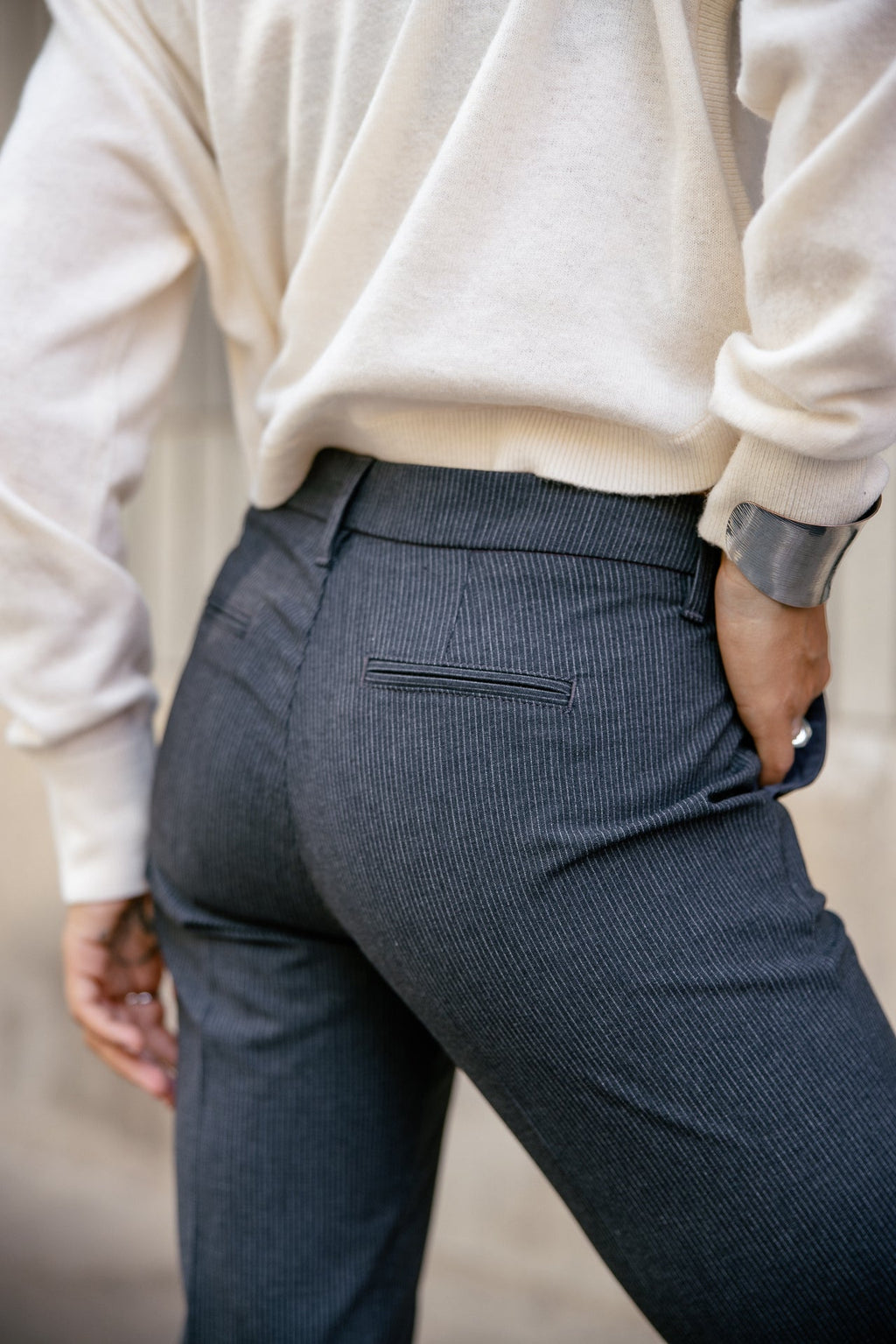 Pantalon de Vestir Tessa Gris