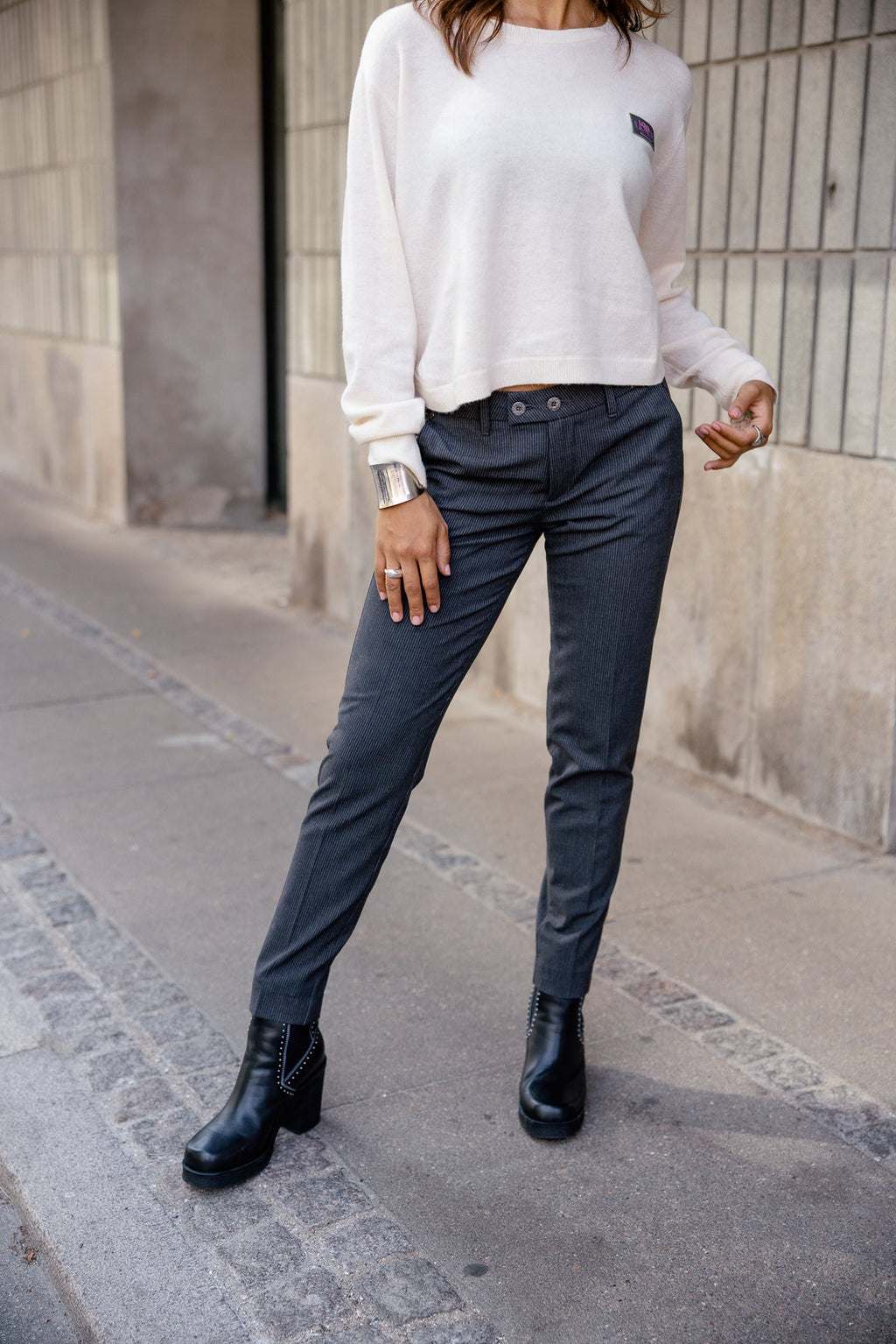 Pantalon de Vestir Tessa Gris