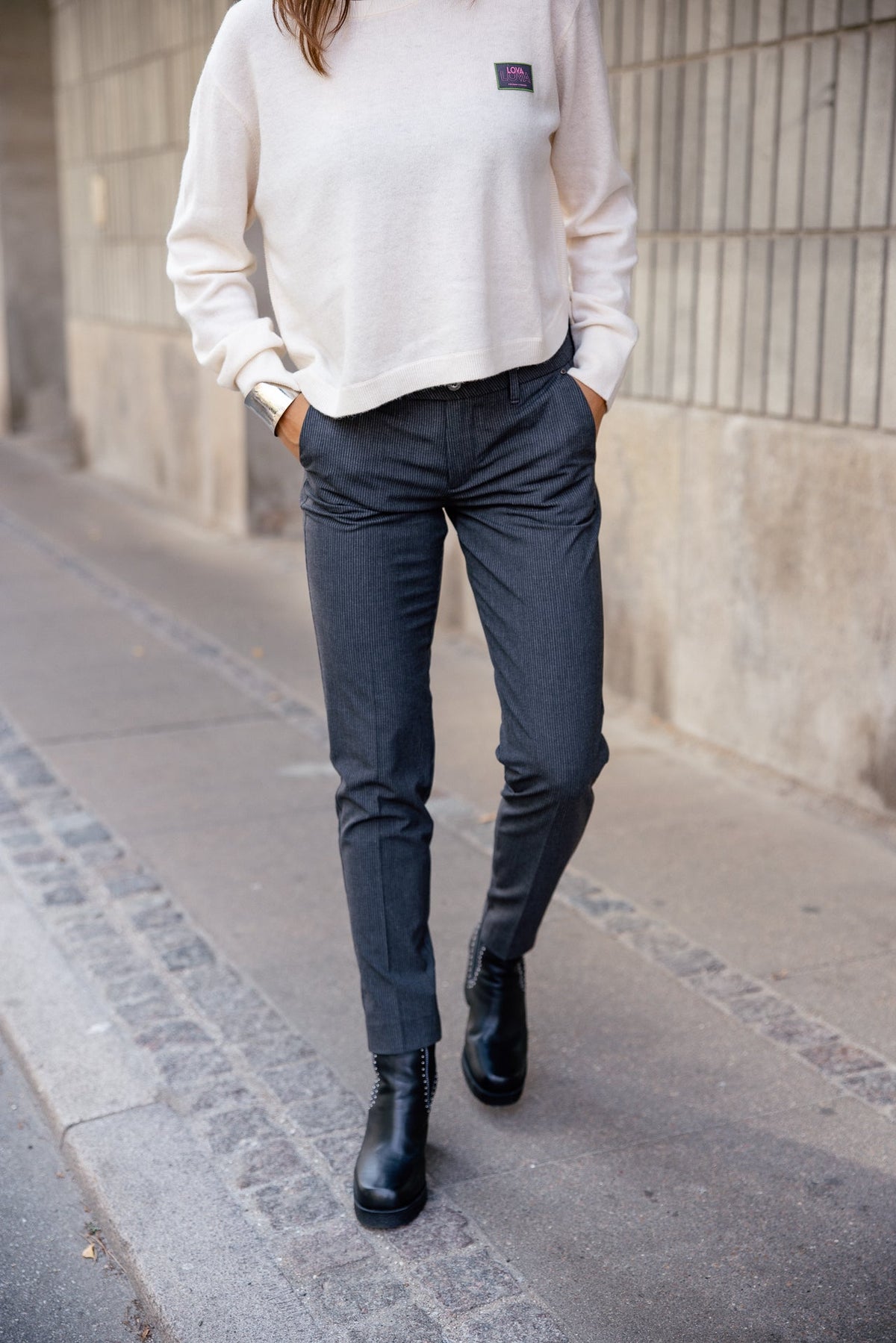Pantalon de Vestir Tessa Gris