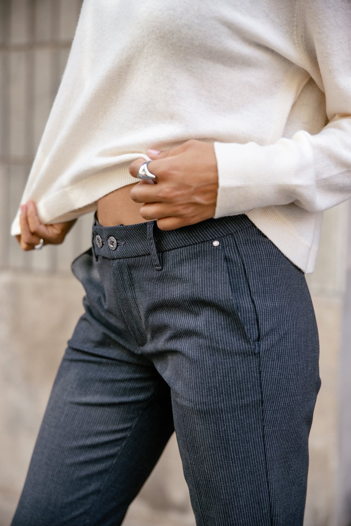 Pantalon de Vestir Tessa Gris