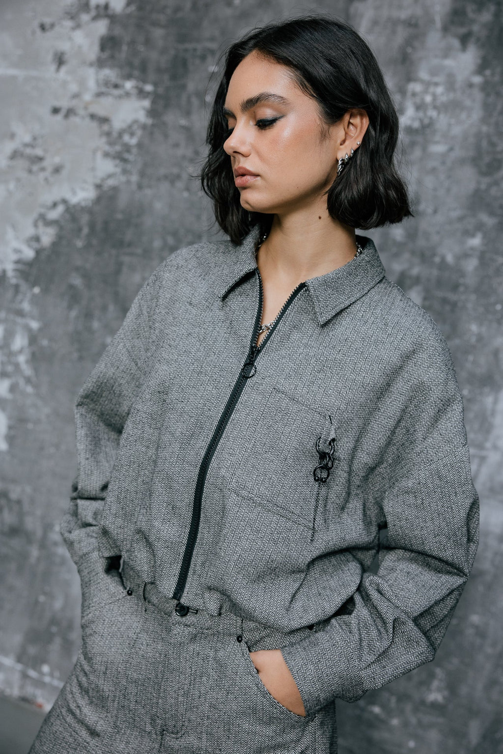 Chaqueta Chilly Gris