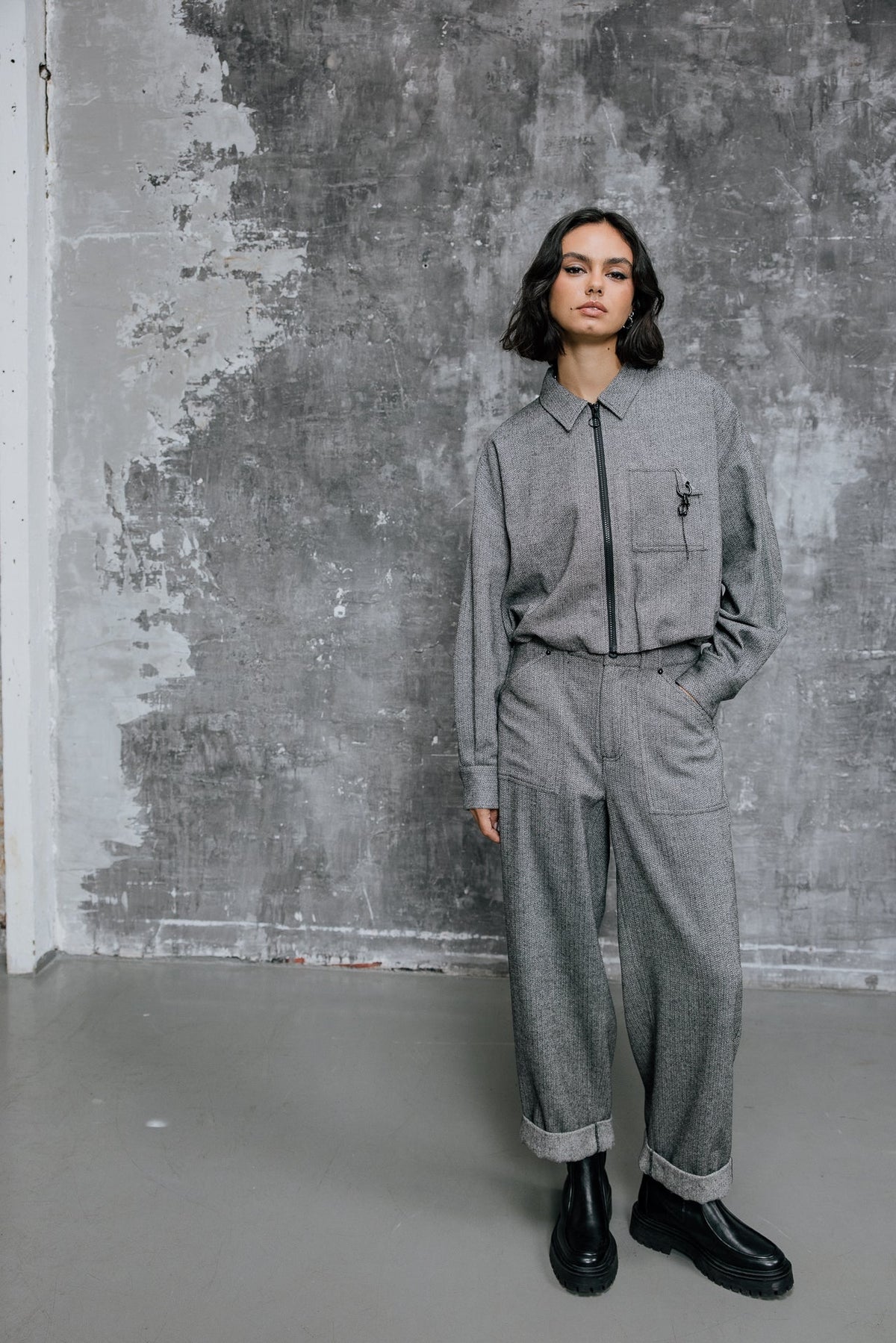 Chaqueta Chilly Gris
