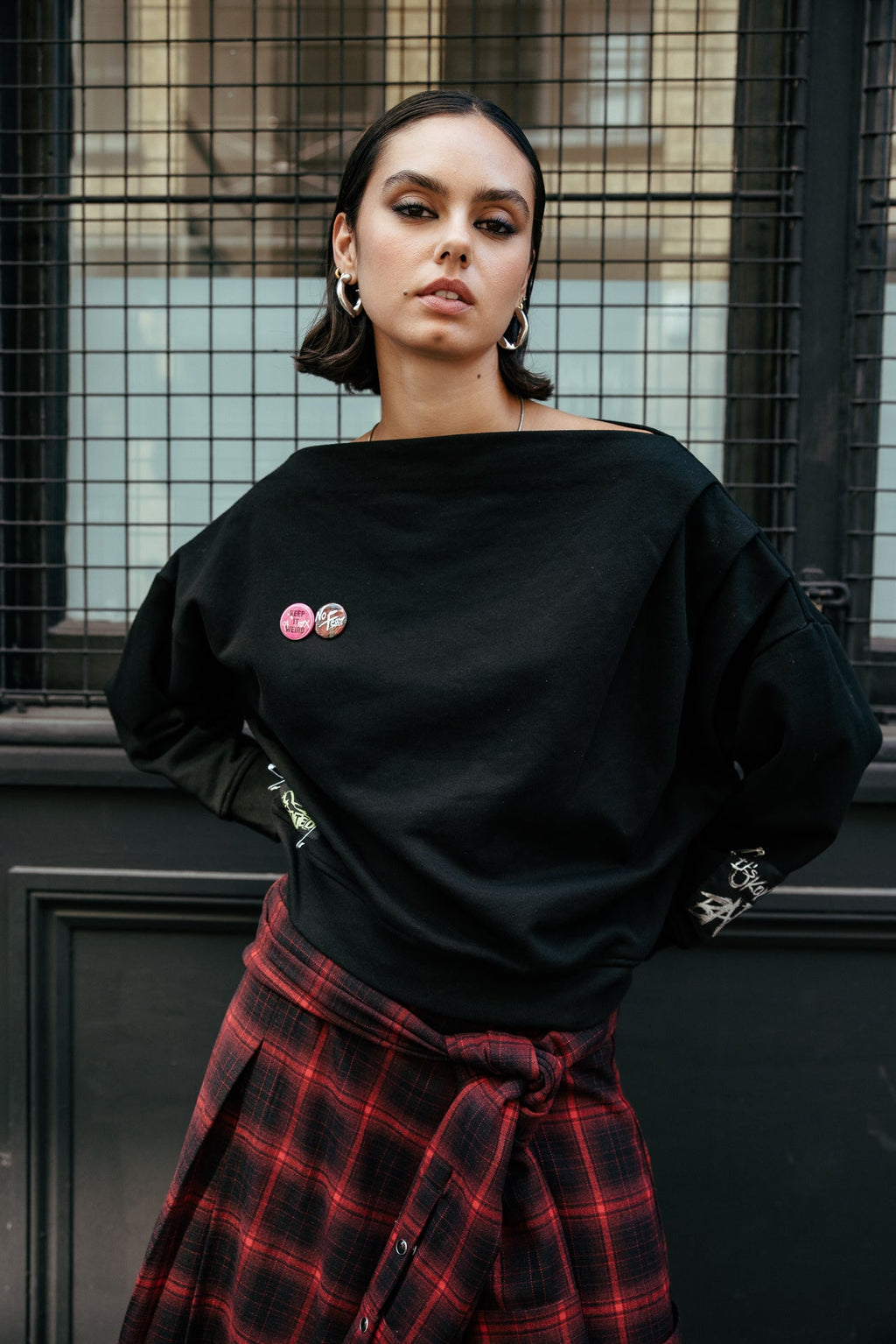 Sudadera Sheril Negra