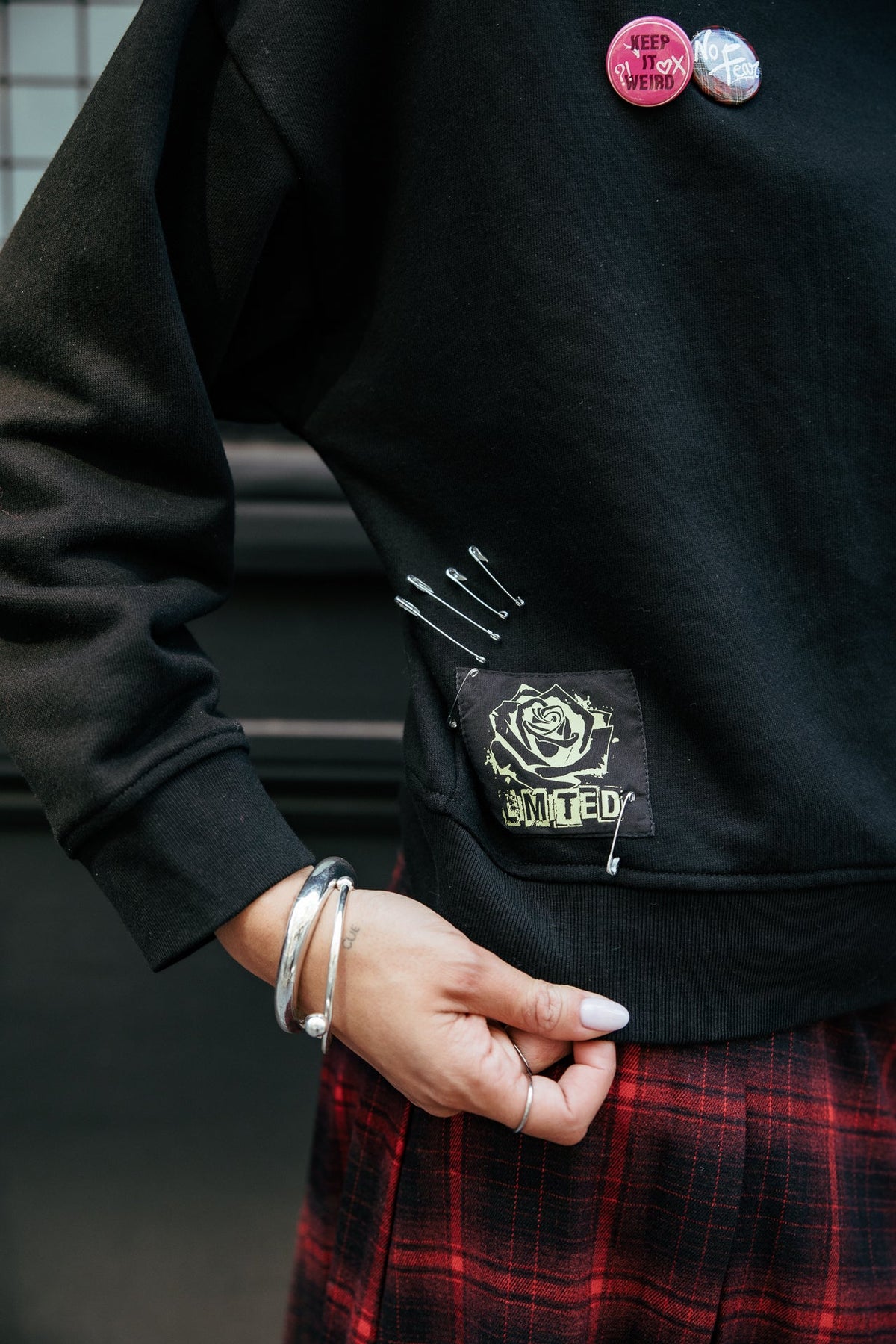 Sudadera Sheril Negra