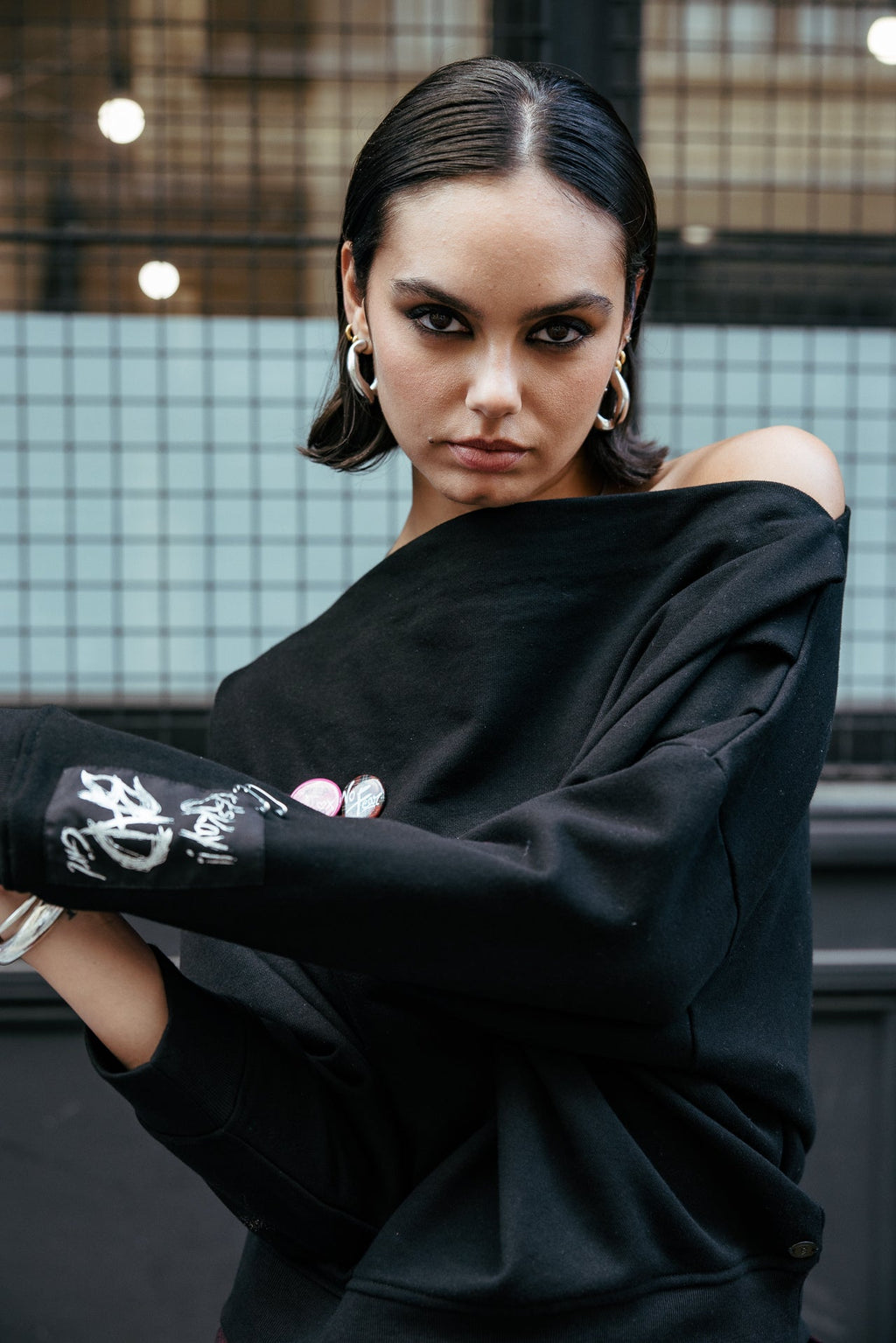Sudadera Sheril Negra