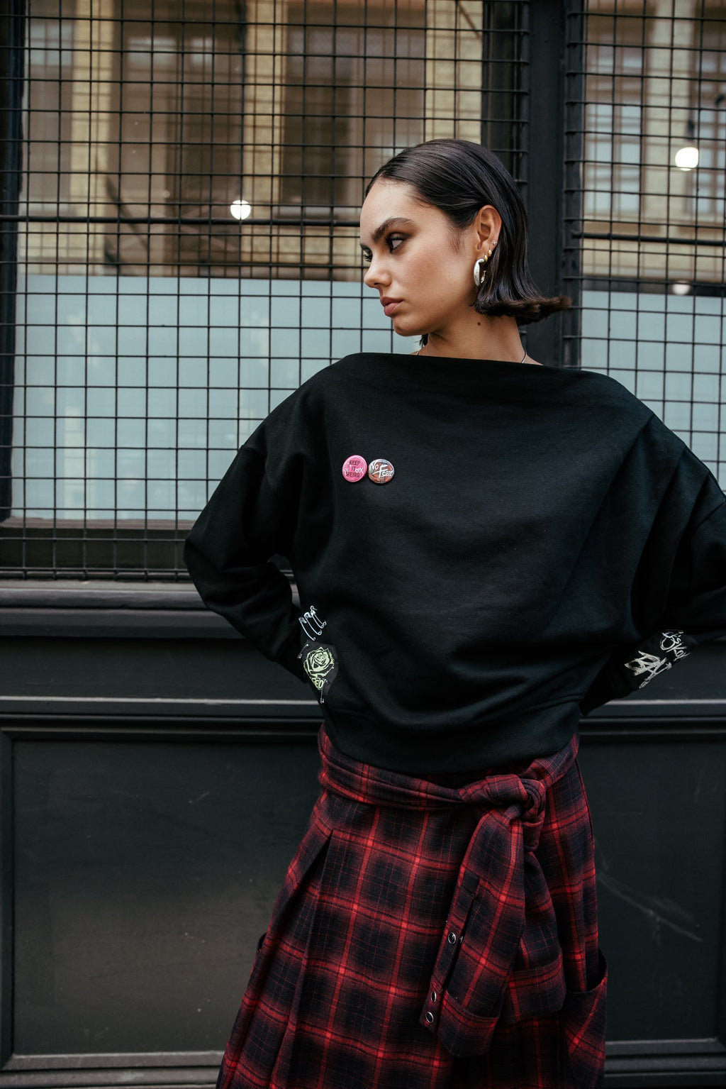 Sudadera Sheril Negra