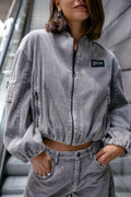 Chaqueta Virama de Pana Gris