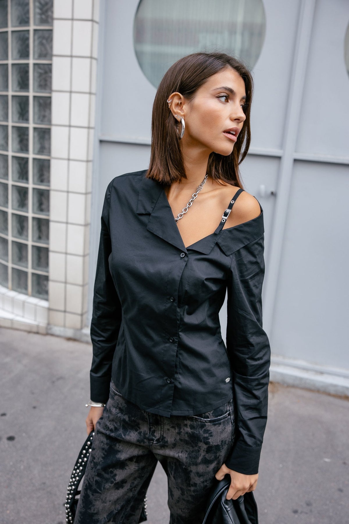Chaqueta Chaz Negra